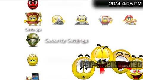 PSP Theme *PSP Smilely* PSP-Themes.NET