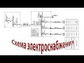 Пример расчета и оформления схемы электроснабжения