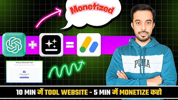 Monetized on Day 1 | How to Make a Tool Website in 10 Minutes Using Genspark Ai