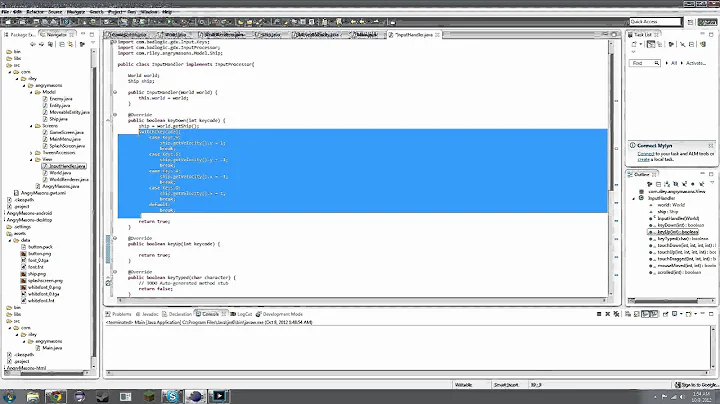 Creating a Game in Java - Episode 7: Input and Other fun things