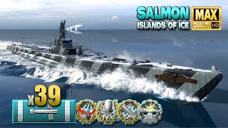 แซลมอนใต้น้ำ: การพลิกผันเป็นความหวังสุดท้าย - World of Warships