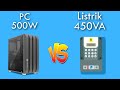 Apakah Listrik Rumah 450VA Bisa Ngangkat PC Dengan PSU 500W? | MI Tech Tips & Discussion.