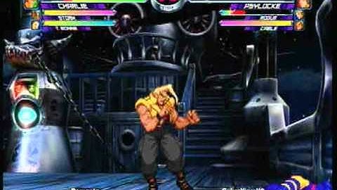 MvC2 Online (360): Brett (Cha/Storm/Tron) vs CobraVirusV2 (Rog/Psy/Cab) *Charlie OCV* 10 .:8.10.10:.