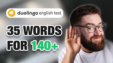 Studenten die een score van 140 behalen voor DET kennen deze 35 woorden... jij ook?