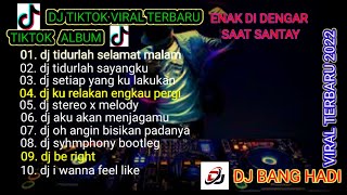 DJ TIDURLAH SELAMAT MALAM || FULL ALBUM, DJ SLOW ENAK DI DENGAR SAAT SANTUY