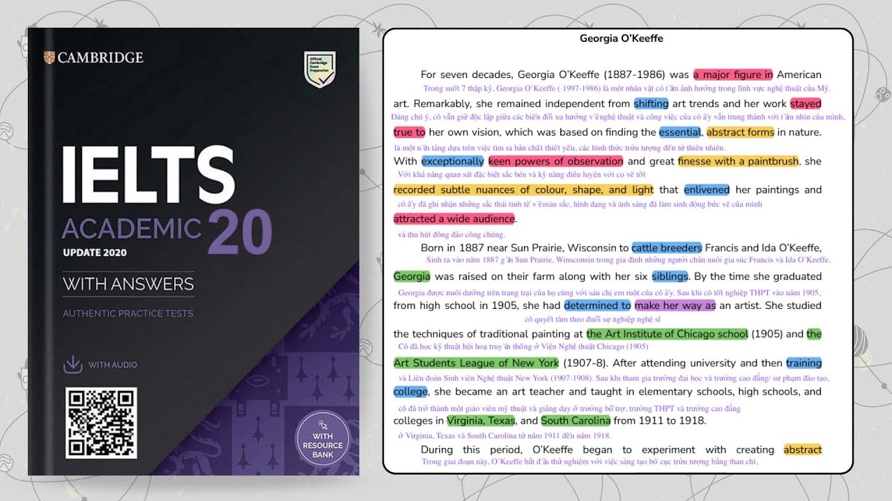 CAM 20 | Reading Test 4 Passage 1,2 (Giải thích)
