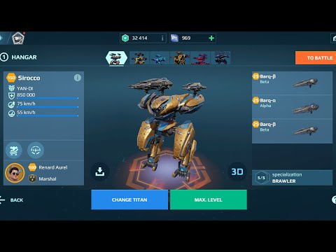 Sirocco Barq-a Barq-B is too strongest | War Robots gameplay 