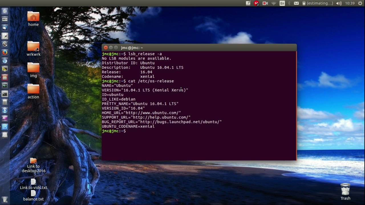 linux ubuntu open terminal