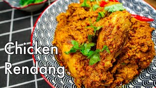 Spicy Chicken Rendang recipe | easy Rendang Ayam for Hari Raya Eid