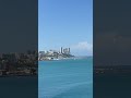 Beautiful #ocean view of #salvador in #brazil from #msc #mscseaview balcony #shorts #shortvideo 🇧🇷