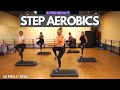 INTERMEDIATE STEP AEROBICS PARTY WORKOUT!! 133 BPM // CARDIO STEP