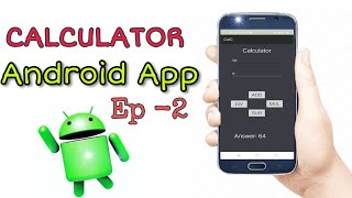 Calculator android app in hindi - java code | Ep-2 | Android studio
