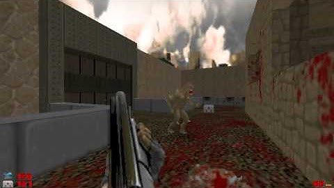 Brutal Doom V19 - Doom II: Hell on Earth - Map14: The Inmost Dens