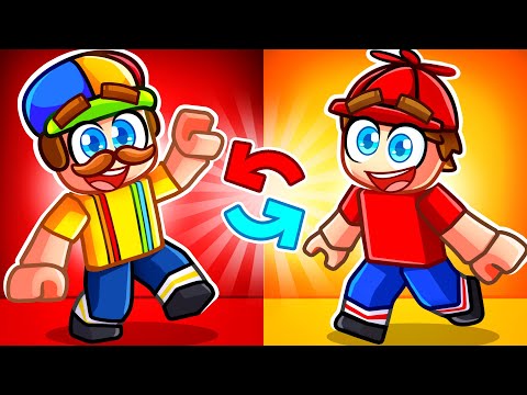 We SWAPPED COLORS In Roblox!
