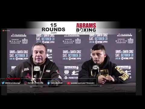 Isaac Cruz Post Fight Press Conference after Diego Magdaleno KO