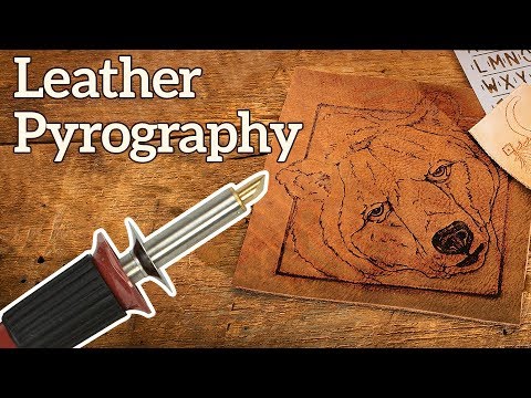 Pyrography: Burning Designs into Leather 