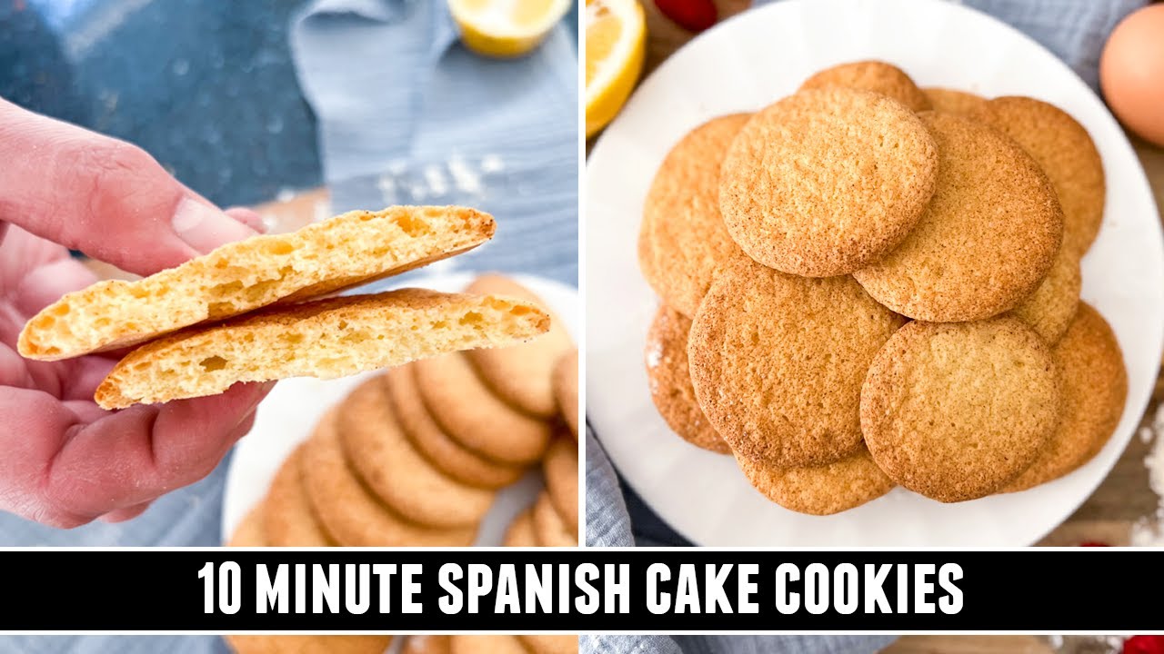 Traditional Spanish Cake Cookies