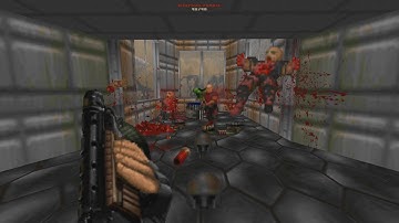 Project Brutality v3 0+Brutal Doom V21+Ultimate Doom E1M1 Only