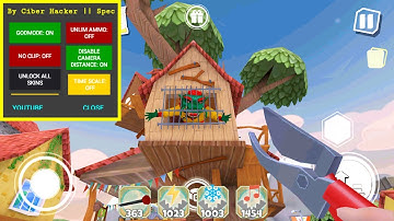 Dark Riddle CHAPTER 4 : MOD MENU GAME ( Mod Skin RUDOLPH Game Play ) Part 13