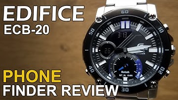 Casio Edifice ECB-20 - Phone Finder Review
