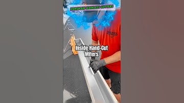 The Art Of The One Piece Inside Miter: Custom Seamless Gutter Installation