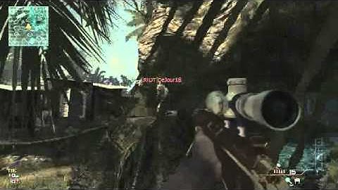 Slide Shot Glitch on Village (MW3)