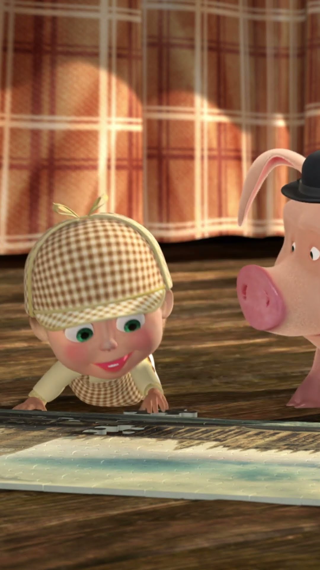 Пазли – це елементарно! ? #Shorts #машатаведмiдь #ЗаплутанаIсторiя #MashaBearUkr #mashaandthebear