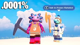 I Spent 100 Days Searching for RARE Villagers in Lego Fortnite