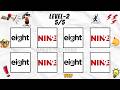 Say The Word On Beat (Level 1-5) | PART 749 | EASY MEDIUM HARD | Fast Rhythm Test