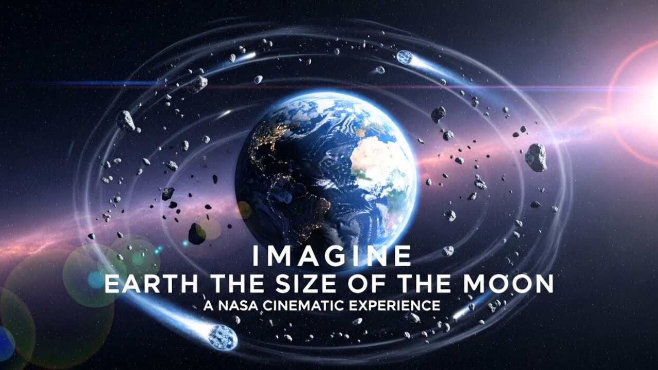 What If Earth Was the Size of the Moon?