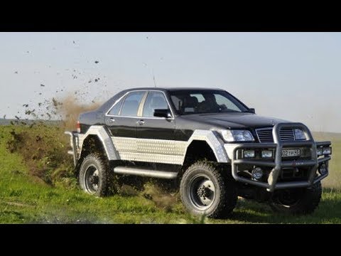 World's Craziest Mercedes Benz S500 W140 Off Road 4x4 Luxury Truck Build Project