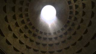 Pantheon in the rain