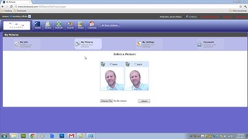 EIOBoard Browser Interface Contact Details and My Info