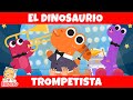 🎺El Dinosaurio Trompetista 🎺 Parasaurolophus | HiDino Canciones Para Niños