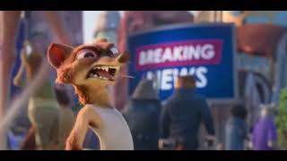 DUKE WEASELTON  Scene in ZOOTOPIA 2