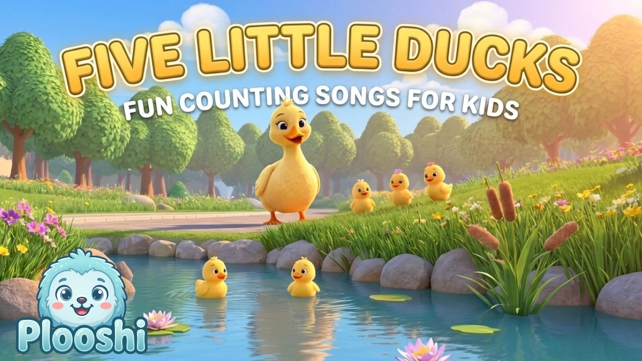 Five Little Ducks – Plooshi video
