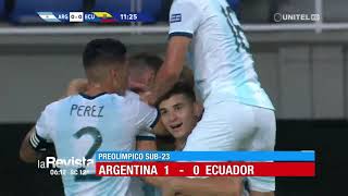 Preolímpico: Argentina 1 - 0 Ecuador