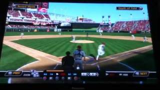 MLB the show Reds walk off with Brandon Phillips