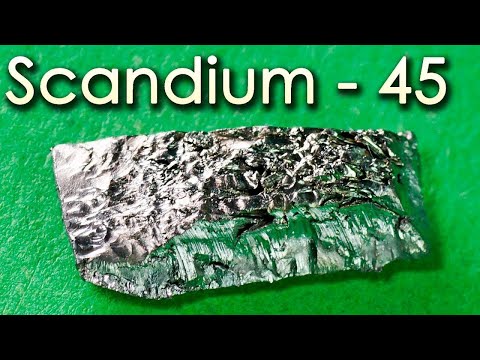 Video: Warum ist Scandium so teuer?