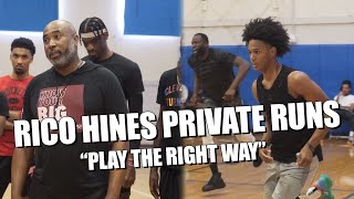 Rico Hines Private Runs Ft. Draymond Green, Aden Holloway, Pascal Siakam, Lou Williams And Many More