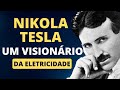 Nikola Tesla: Um visionário da eletricidade e comunicação sem fio.