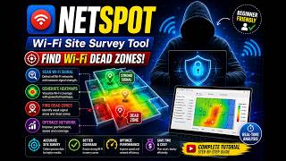 NetSpot wifi analyzer #networking #tool | Find Wi-Fi Dead Zones & Create Heatmaps #ai #tech screenshot 5