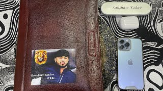 Customised Genuine Leather Folder Review😍Very premium look 😍 by Saksham7000(All Rounder) 4,282 views 1 year ago 2 minutes, 51 seconds