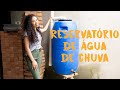 Como fazer Reservatório de Água de Chuva