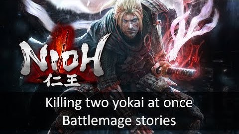 Nioh killing two yokai at once