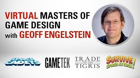 Virtual Masters of Game Design with Geoff Engelstein