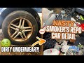 Super Cleaning A Smoker's Disaster REPO Car | Insane Satisfying 16 Hour Detailing Transformation!