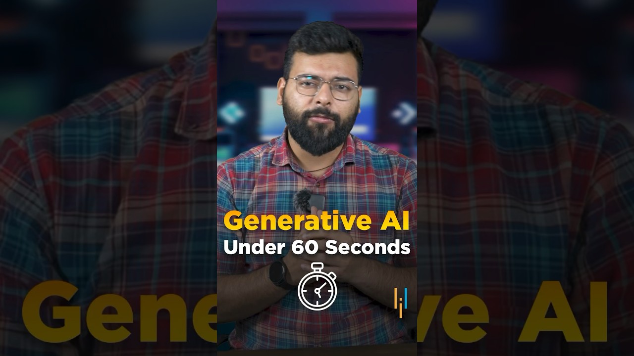π₯ What is Generative AI ? | Generative AI Explained #Shorts #simplilearn