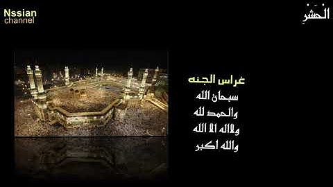 سورة الحشر الشيخ محمد  المحيسني( تلاوة مؤثره )