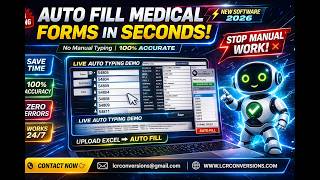 How to Convert Medical Insurance Images and Fill Automatically in Data Entry Company Software.